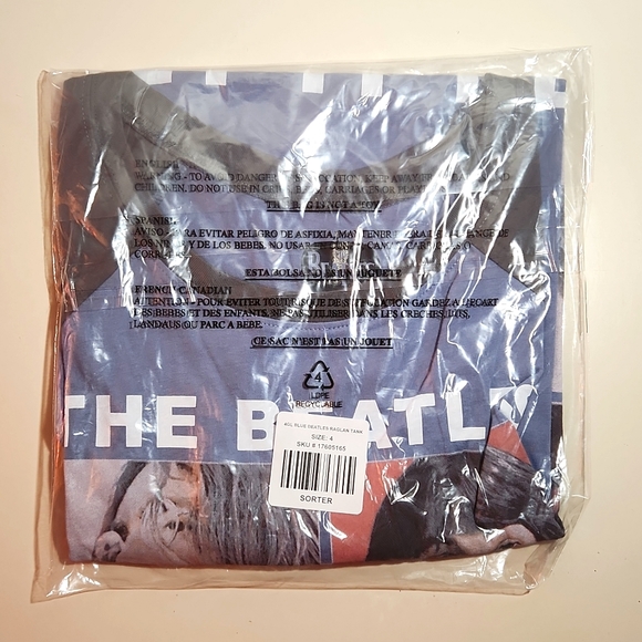 NWT TORRID THE BEATLES JOHN LENNON "LET IT BE" TANK CAMI, Plus Size 4X - Picture 5 of 7